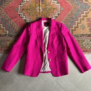 J Crew Rhodes Pink Blazer